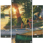 Backcountry - Canoe In Acrylic Wall Art & Home Decor