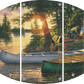 Backcountry - Canoe In Acrylic Wall Art & Home Decor