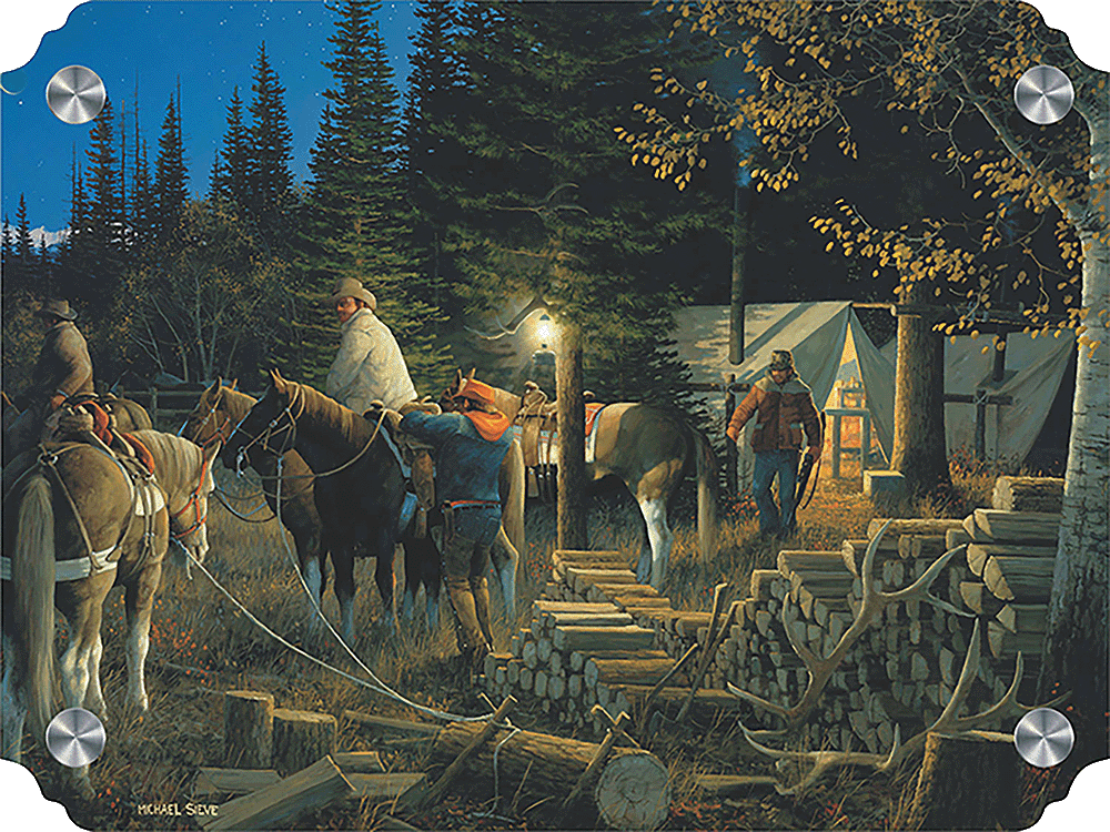 Backcountry Pack In Acrylic Wall Art & Home Decor