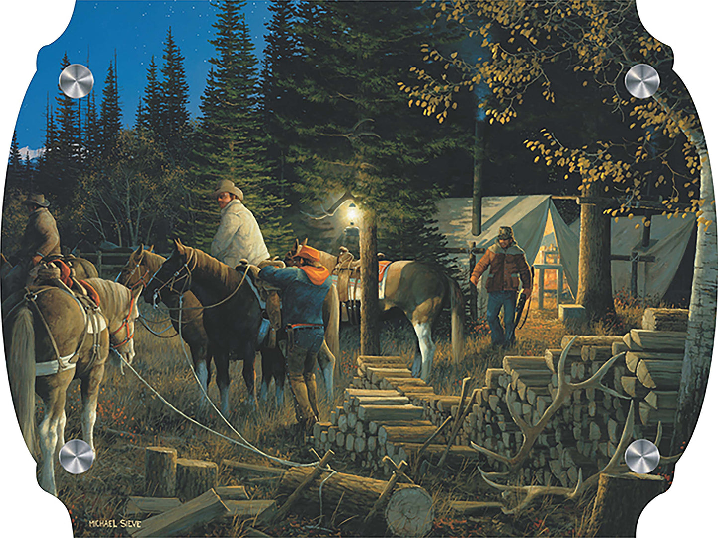 Backcountry Pack In Acrylic Wall Art & Home Decor