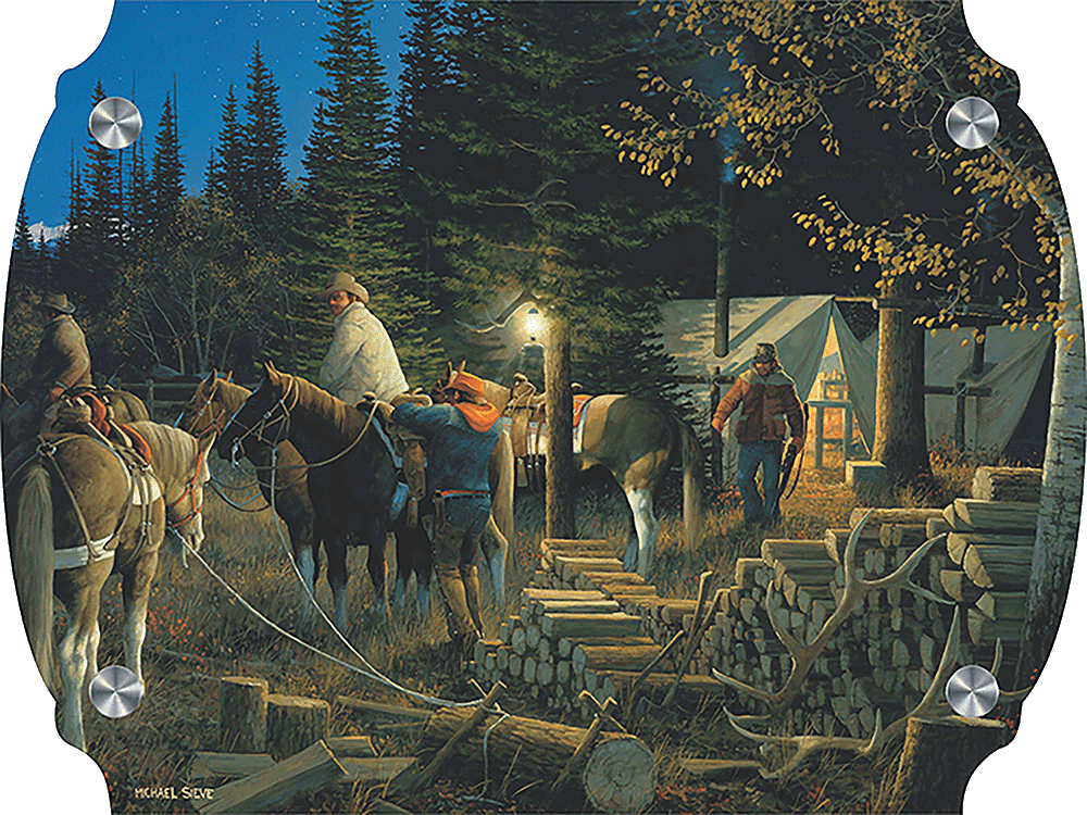 Backcountry Pack In Acrylic Wall Art & Home Decor