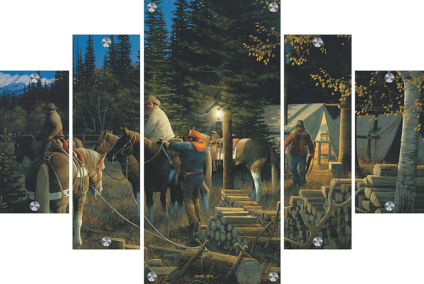 Backcountry Pack In Acrylic Wall Art & Home Decor