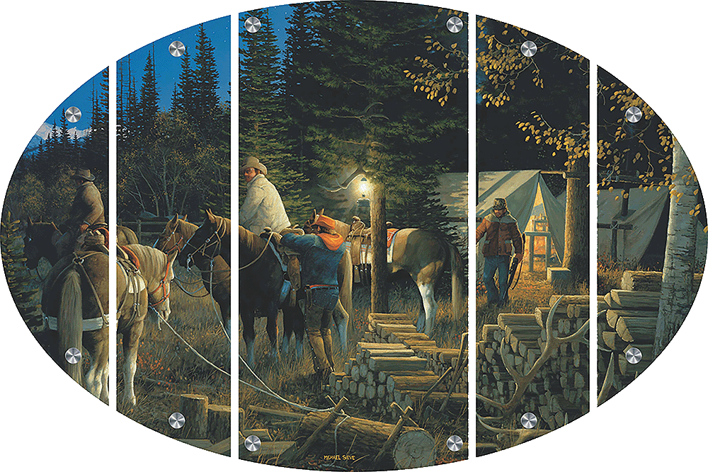 Backcountry Pack In Acrylic Wall Art & Home Decor