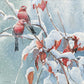 Blizzard House Finches Acrylic Wall Art & Home Decor