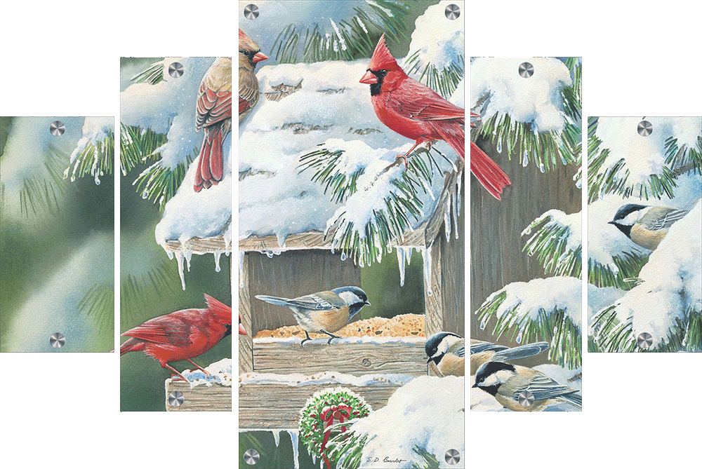 Christmas Feast Acrylic Wall Art & Home Decor