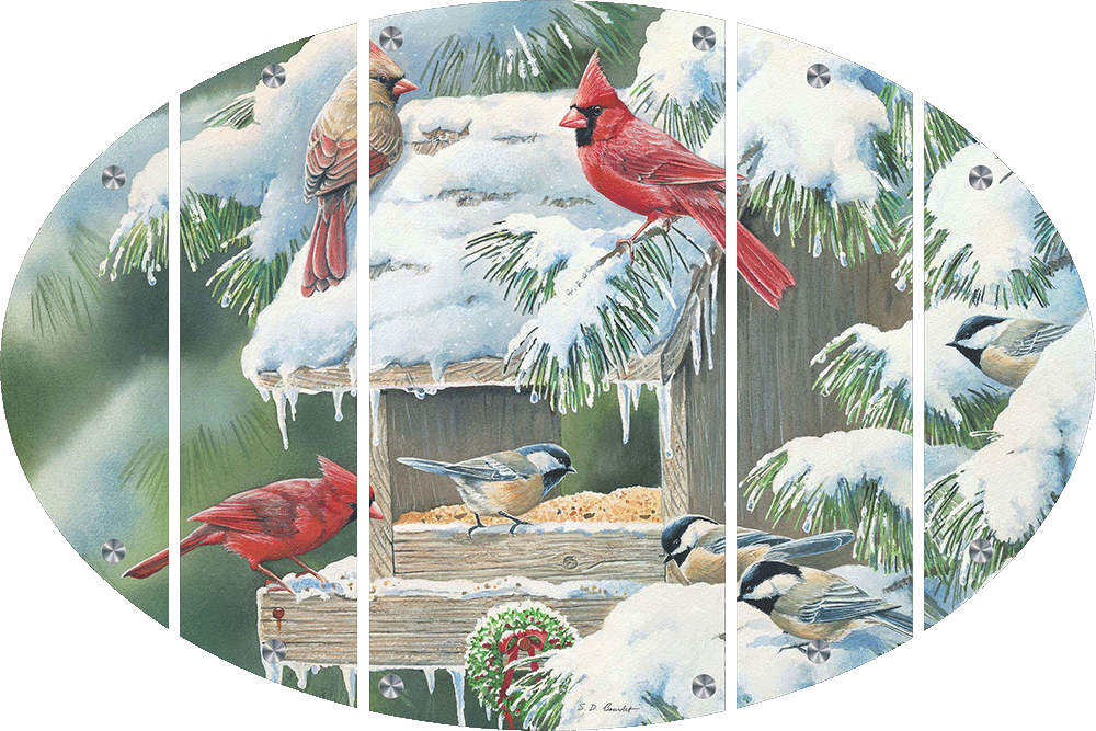 Christmas Feast Acrylic Wall Art & Home Decor