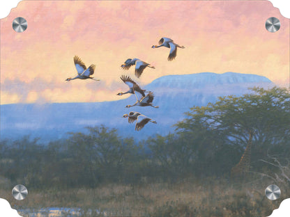 Crowned Cranes Acrylic Wall Art & Home Decor