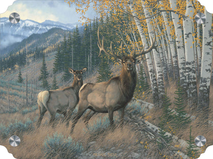 Eastern Slope - Elk Acrylic Wall Art & Home Decor