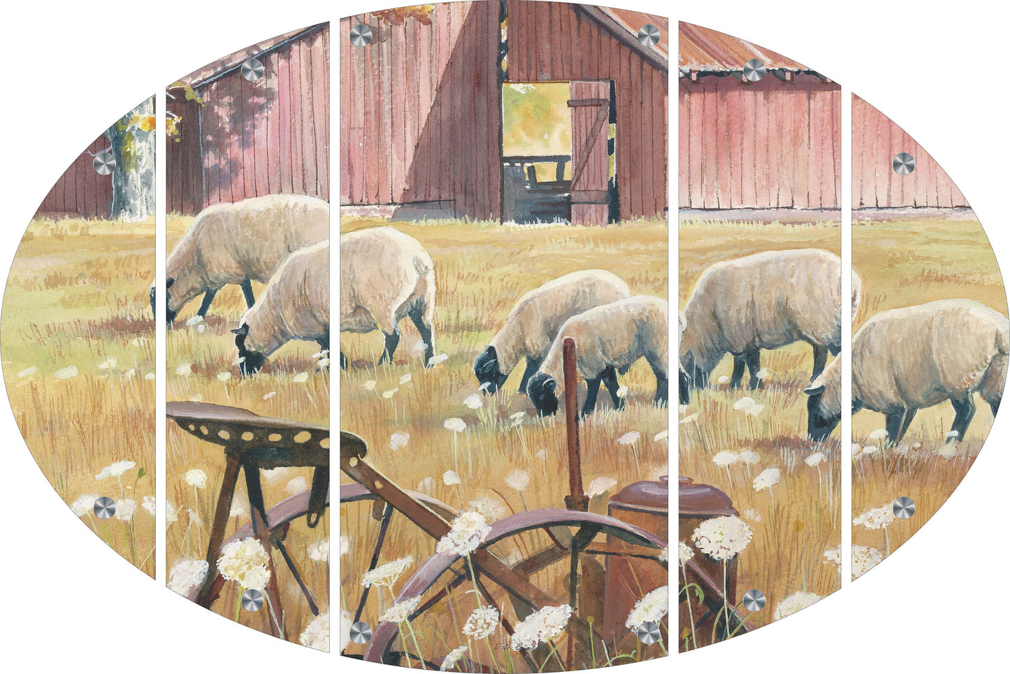Grazing Days - Sheep Acrylic Wall Art & Home Decor