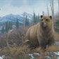 Grizzly Acrylic Wall Art & Home Decor
