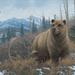Grizzly Acrylic Wall Art & Home Decor