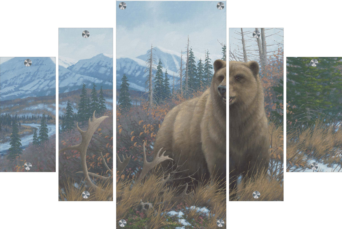 Grizzly Acrylic Wall Art & Home Decor