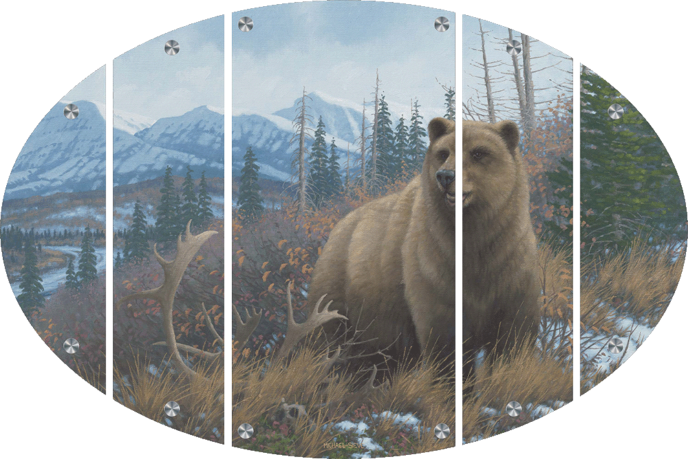 Grizzly Acrylic Wall Art & Home Decor