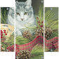 Holiday Helper - Cat Acrylic Wall Art & Home Decor