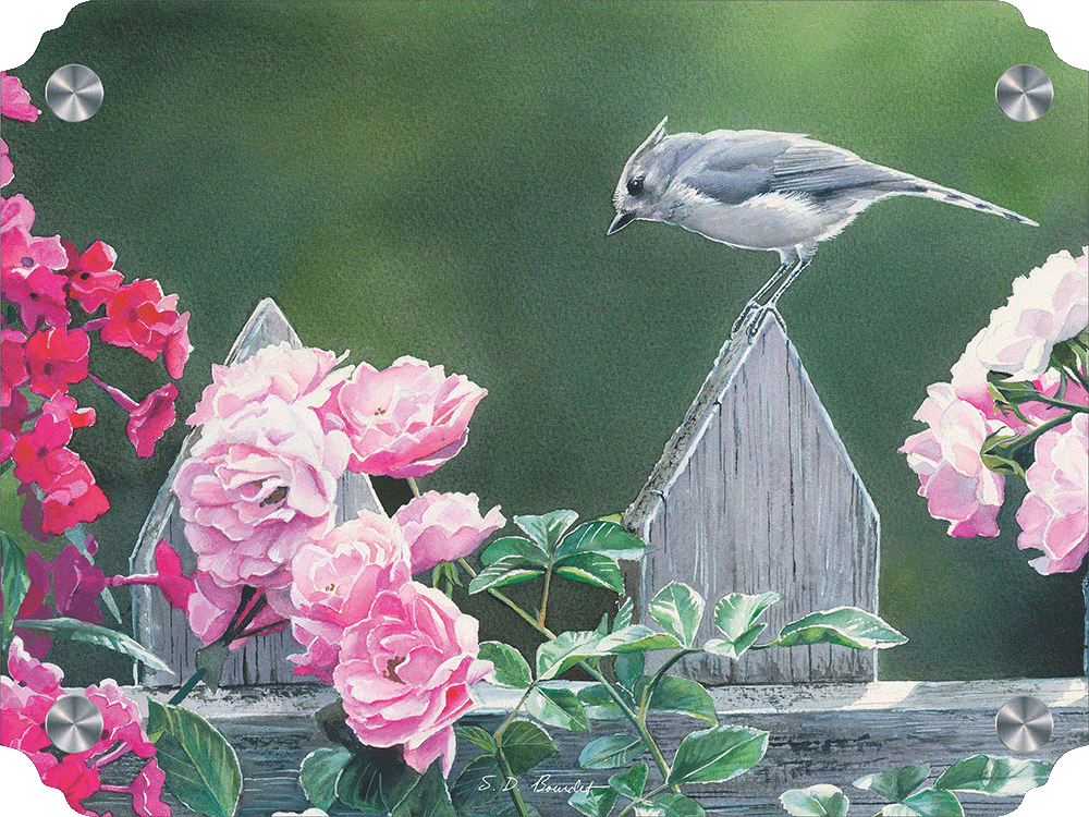 In the Garden Rose Acrylic Wall Art & Home Decor