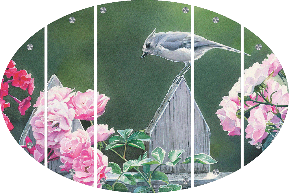 In the Garden Rose Acrylic Wall Art & Home Decor