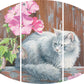 In the Pink Cat Acrylic Wall Art & Home Decor