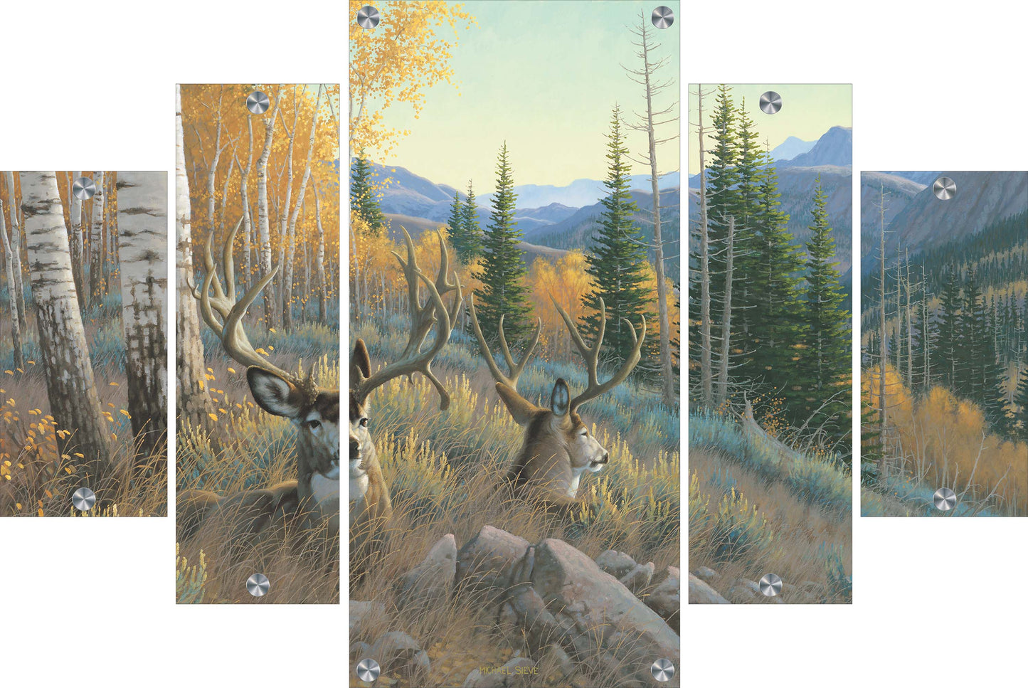 Indian Summer - Mule Deer Acrylic Wall Art & Home Decor