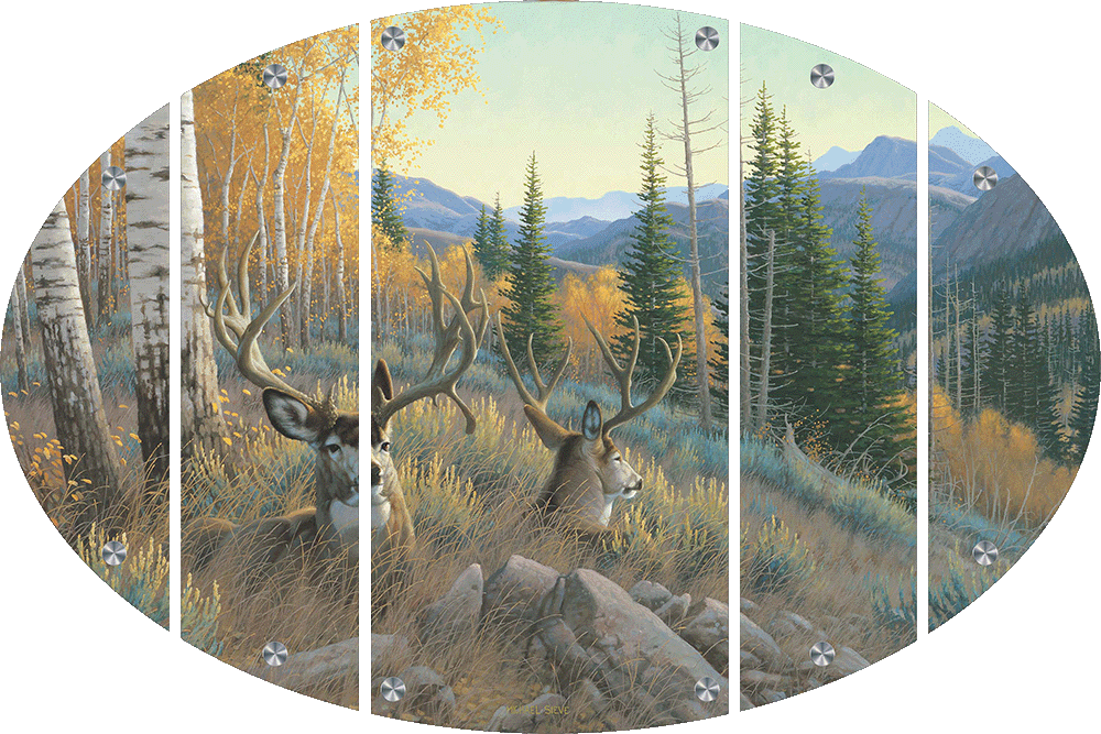 Indian Summer - Mule Deer Acrylic Wall Art & Home Decor Acrylic