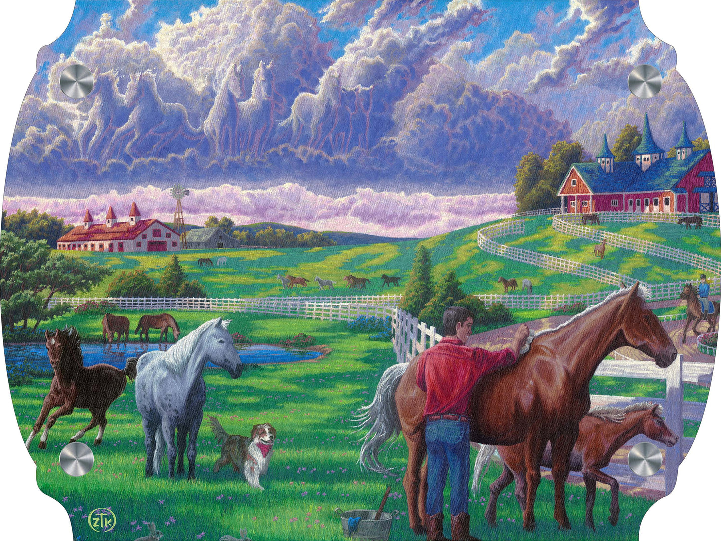 Kentucky Bluegrass Acrylic Wall Art & Home Decor