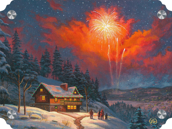 Light of a New Year Acrylic Wall Art & Home Decor