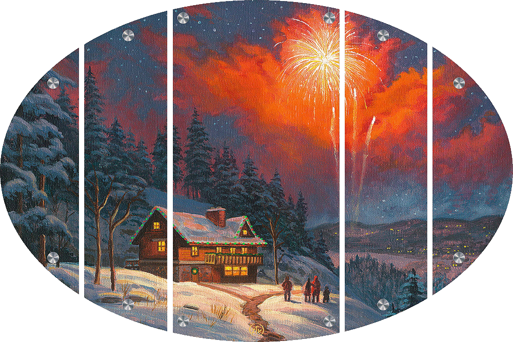 Light of a New Year Acrylic Wall Art & Home Decor