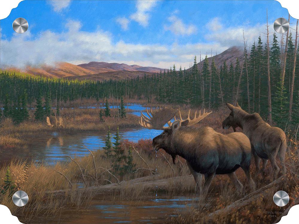 Moose Acrylic Wall Art & Home Decor