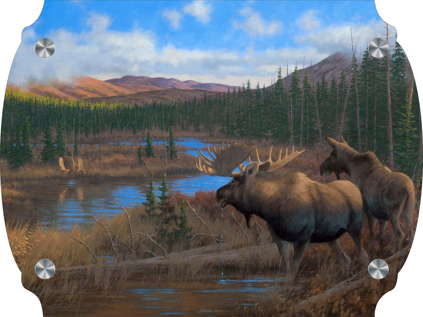 Moose Acrylic Wall Art & Home Decor