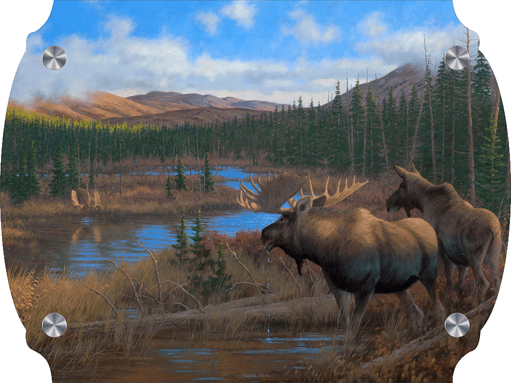 Moose Acrylic Wall Art & Home Decor