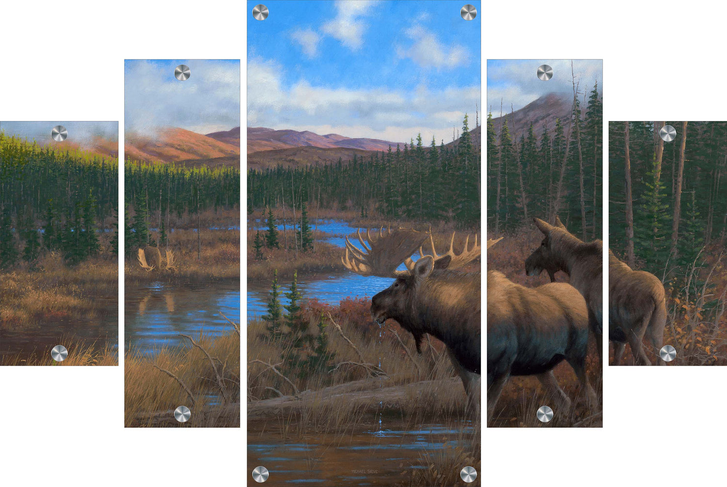 Moose Acrylic Wall Art & Home Decor