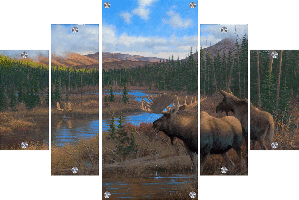 Moose Acrylic Wall Art & Home Decor