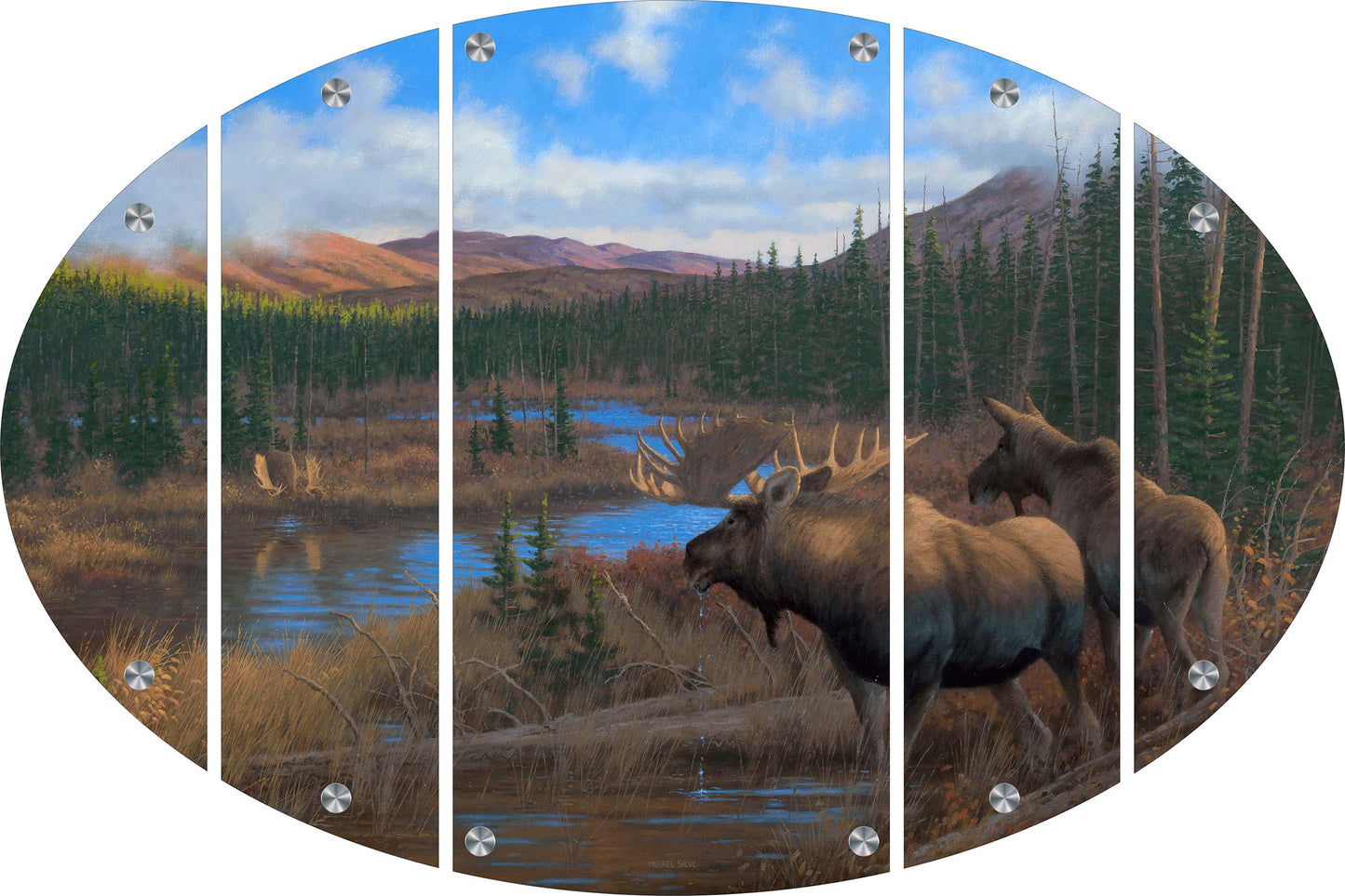 Moose Acrylic Wall Art & Home Decor