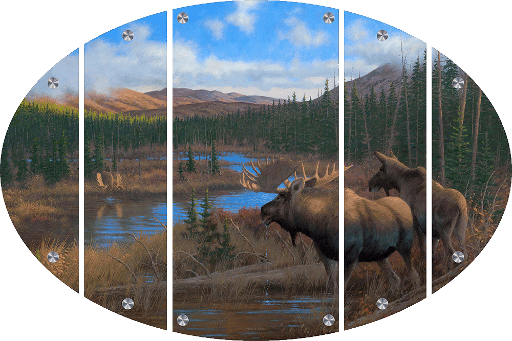 Moose Acrylic Wall Art & Home Decor