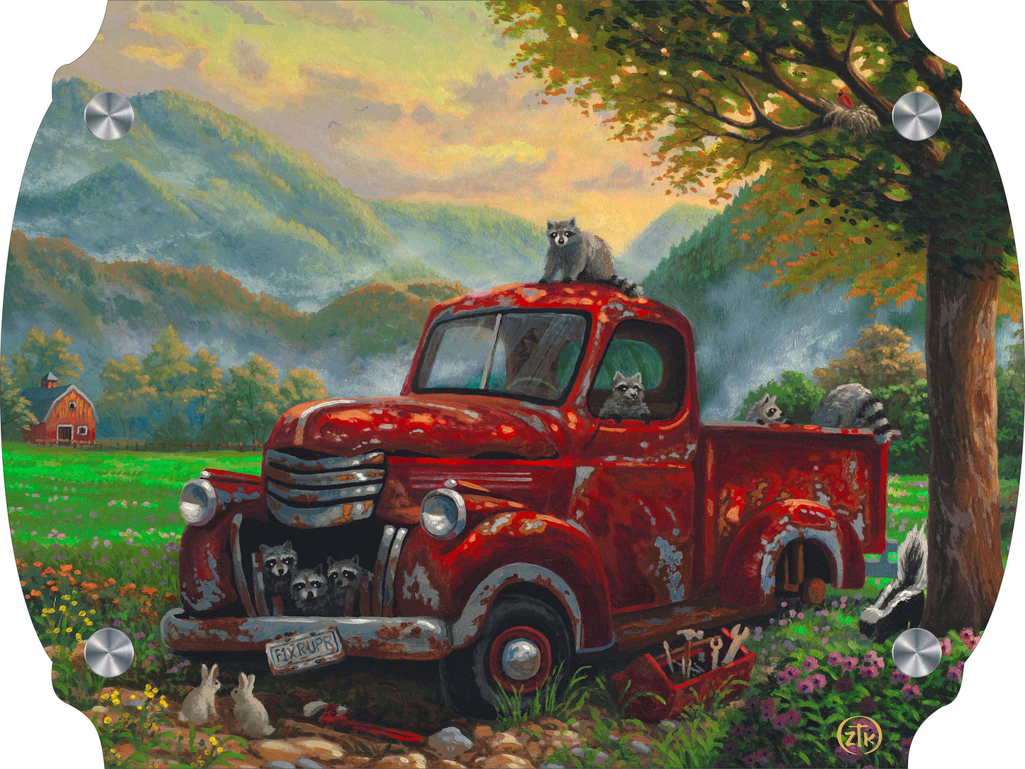 Mountain Mechanics Acrylic Wall Art & Home Decor
