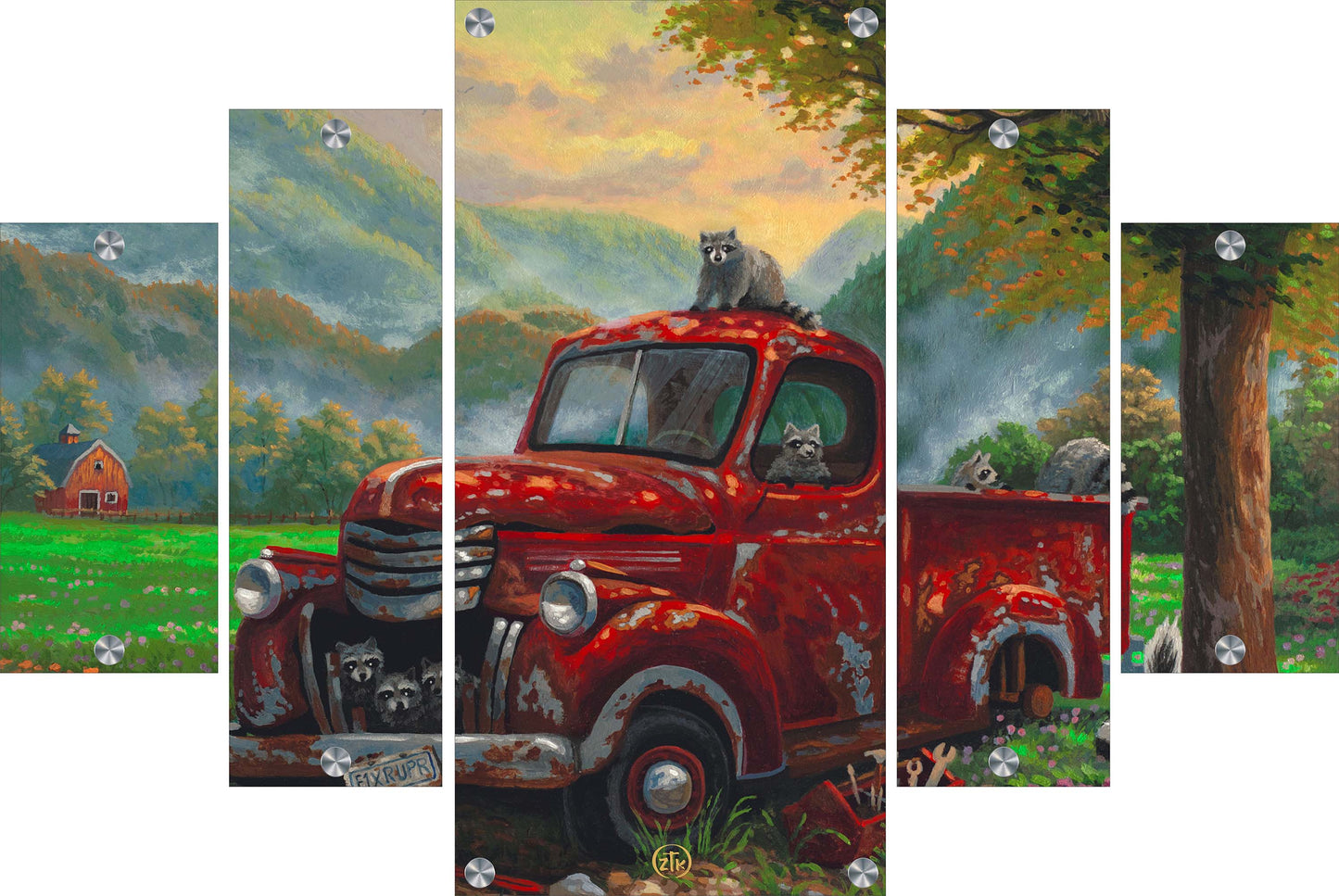 Mountain Mechanics Acrylic Wall Art & Home Decor