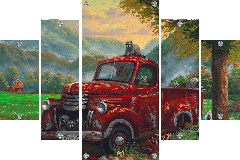 Mountain Mechanics Acrylic Wall Art & Home Decor