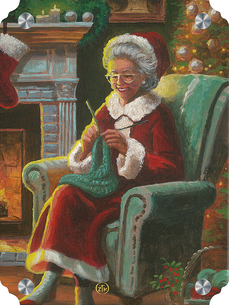 Mrs. Claus Acrylic Wall Art & Home Decor