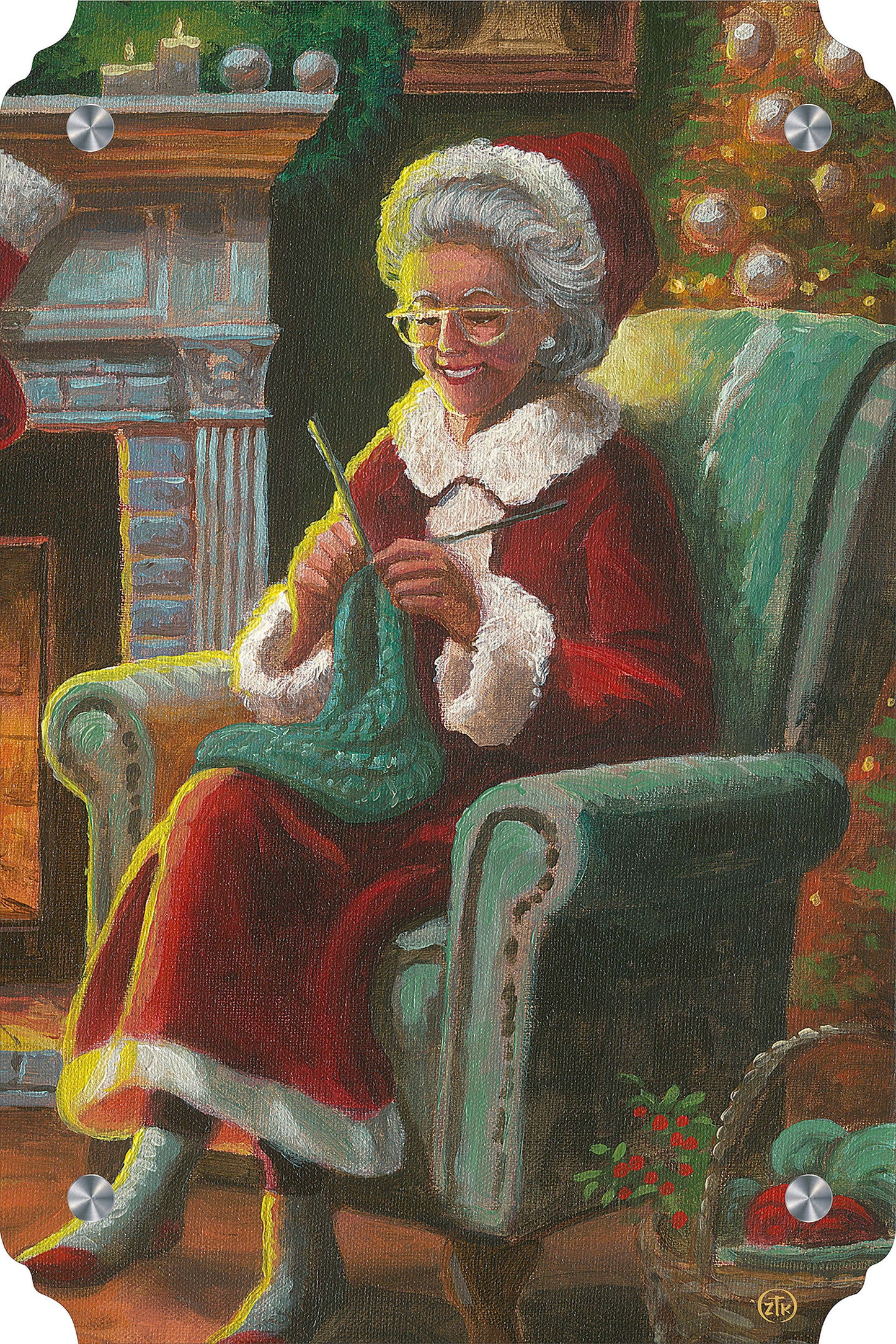 Mrs. Claus Acrylic Wall Art & Home Decor