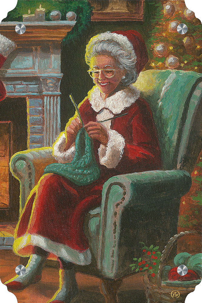 Mrs. Claus Acrylic Wall Art & Home Decor