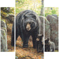 Northwoods Springtime - Black Bears Acrylic Wall Art & Home Decor