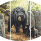 Northwoods Springtime - Black Bears Acrylic Wall Art & Home Decor