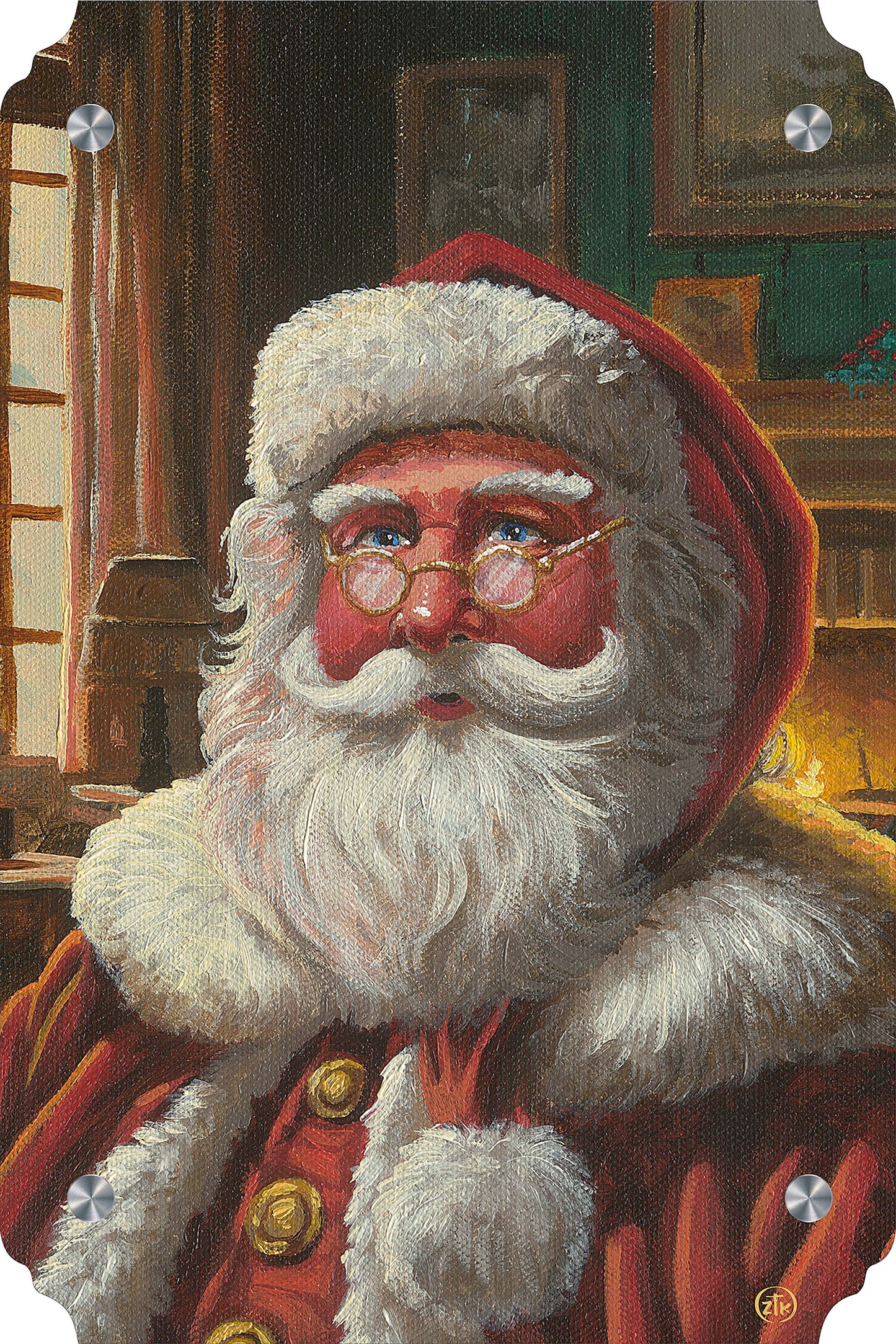 Old St. Nick Acrylic Wall Art & Home Decor