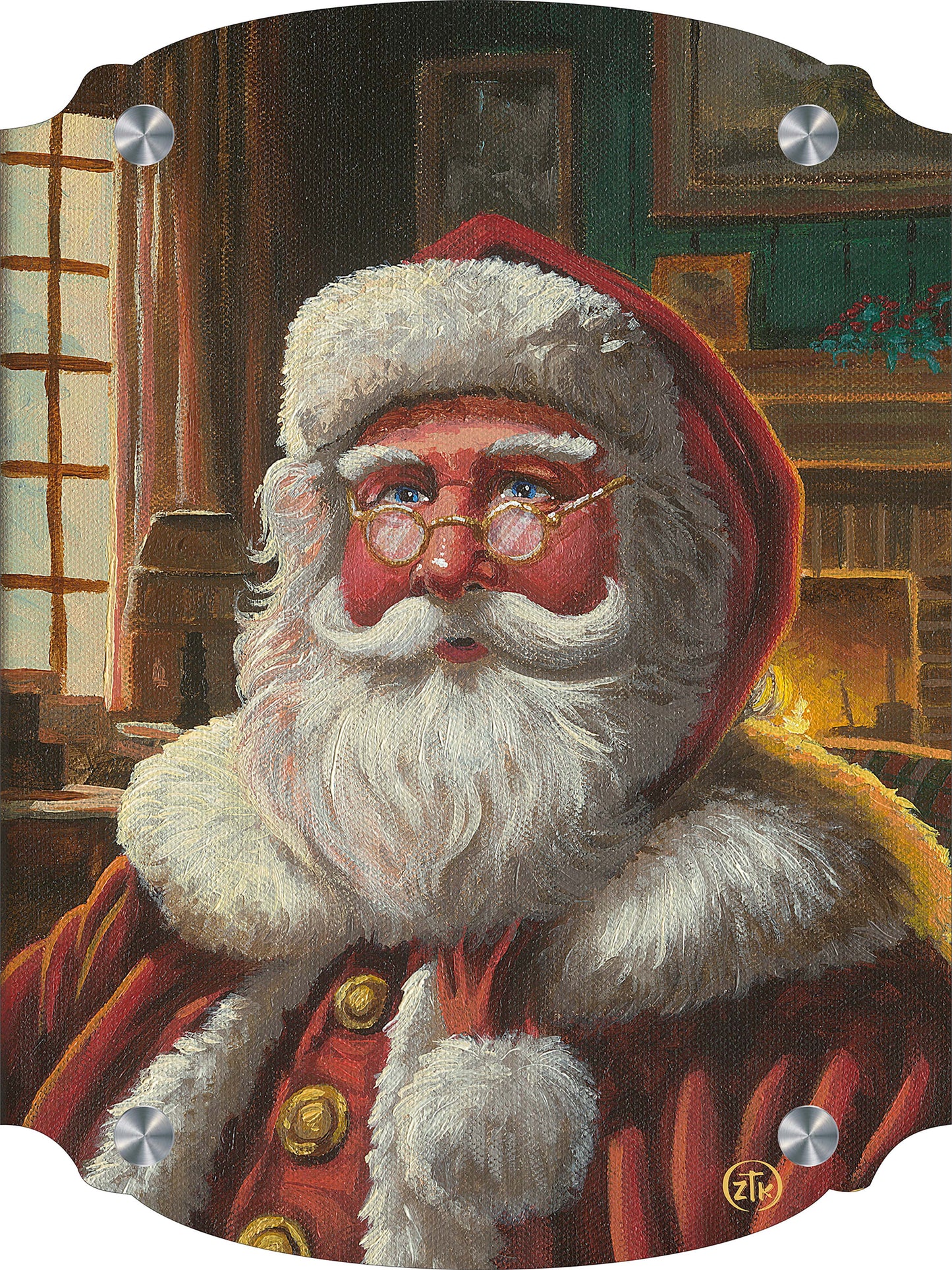 Old St. Nick Acrylic Wall Art & Home Decor