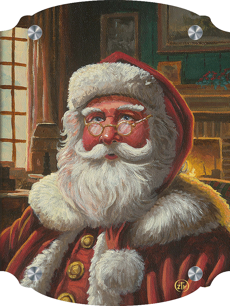 Old St. Nick Acrylic Wall Art & Home Decor