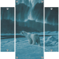 Polar Night Light Polar Bears Acrylic Wall Art & Home Decor