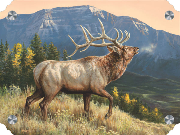 RidgeLine - Elk Acrylic Wall Art & Home Decor