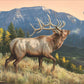 RidgeLine - Elk Acrylic Wall Art & Home Decor