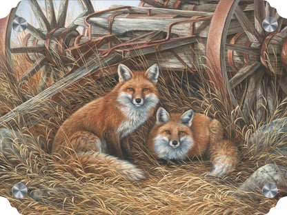 Rustic Retreat - Fox Acrylic Wall Art & Home Decor