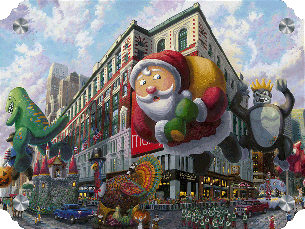 Thanksgiving in New York Acrylic Wall Art & Home Decor