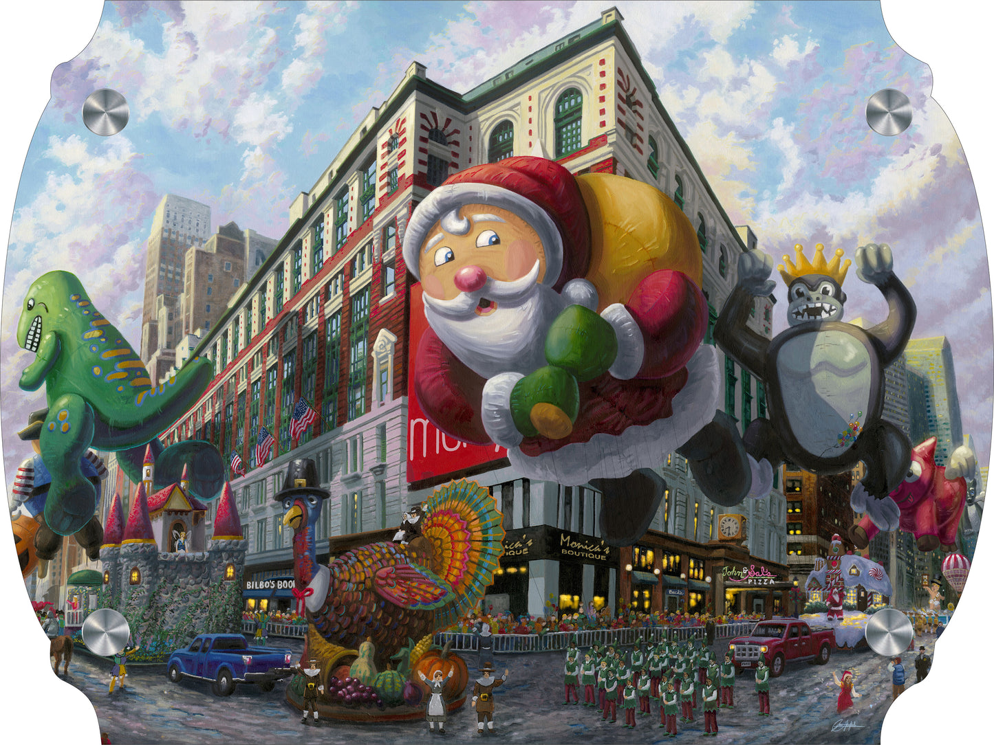Thanksgiving in New York Acrylic Wall Art & Home Decor